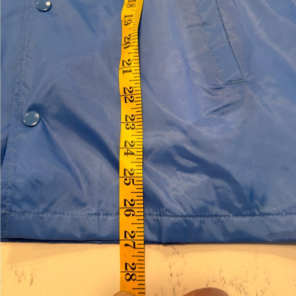 Nylon university blue coaches jacket NWOT - Picture 6 of 8